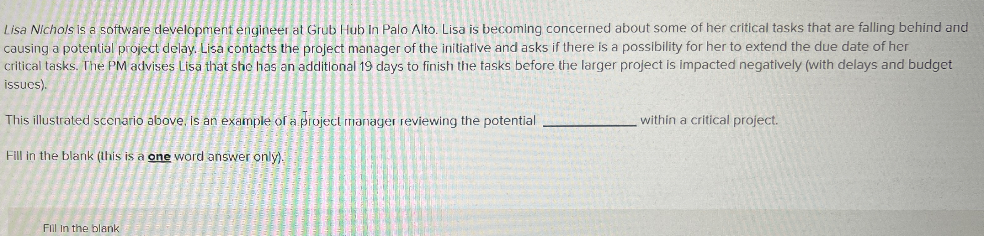  Lisa Nichols is a software development engineer at Grub Hub in