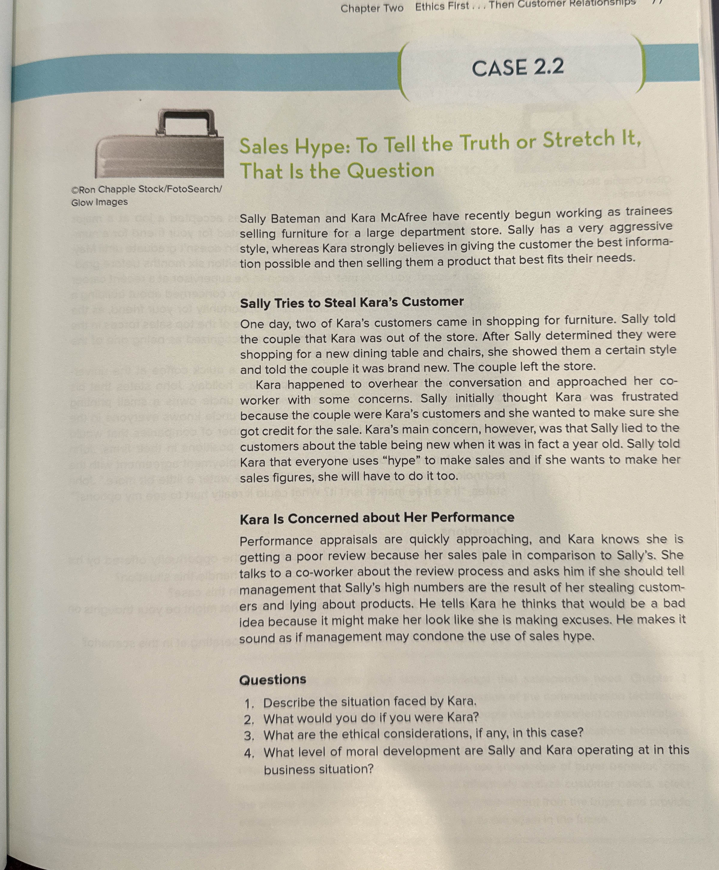  1. According to Rockwell & Bennett (2004), how should you begin