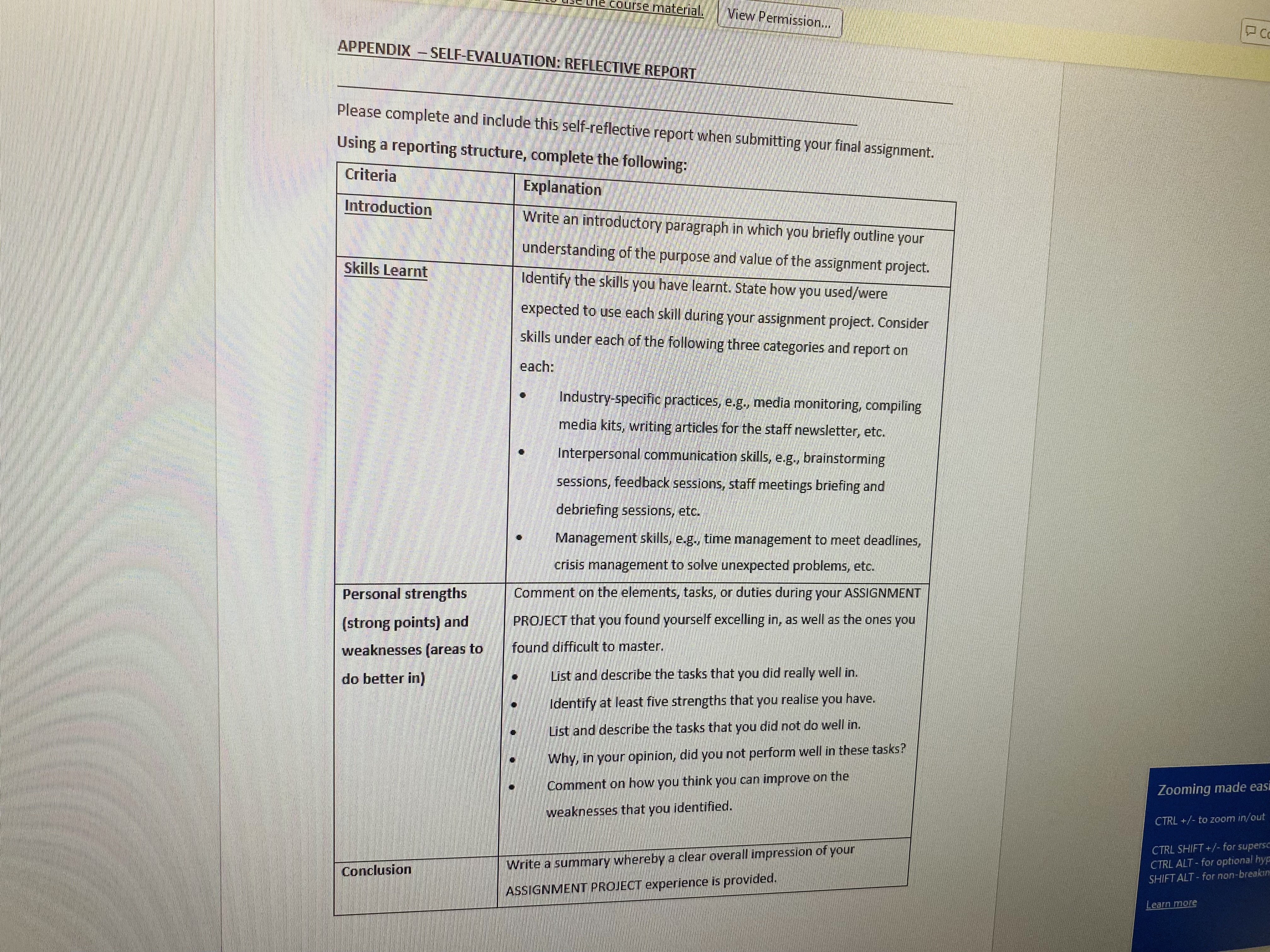  As a project manager, reflective practices are essential in improving management