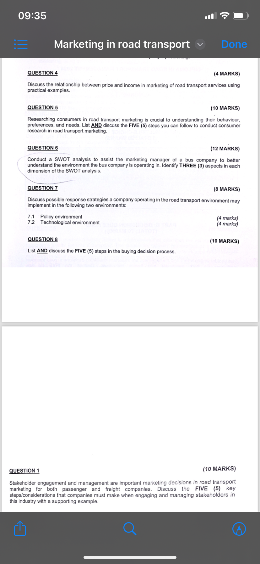  QUESTION 4 (4 MARKS) Discuss the relationship between price and income