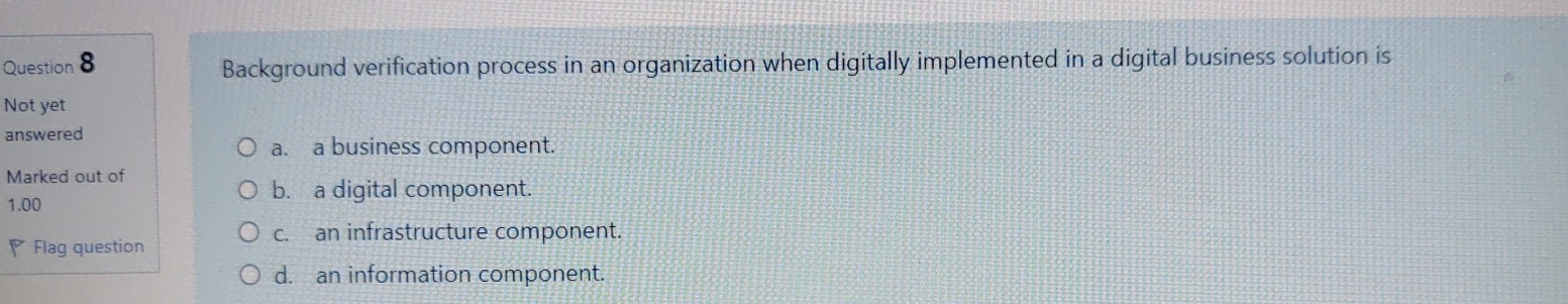  8 Background verification process in an organization when digitally implemented in