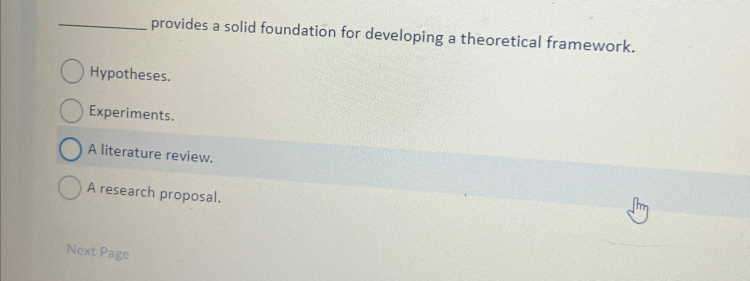  q, provides a solid foundation for developing a theoretical framework. Hypotheses.