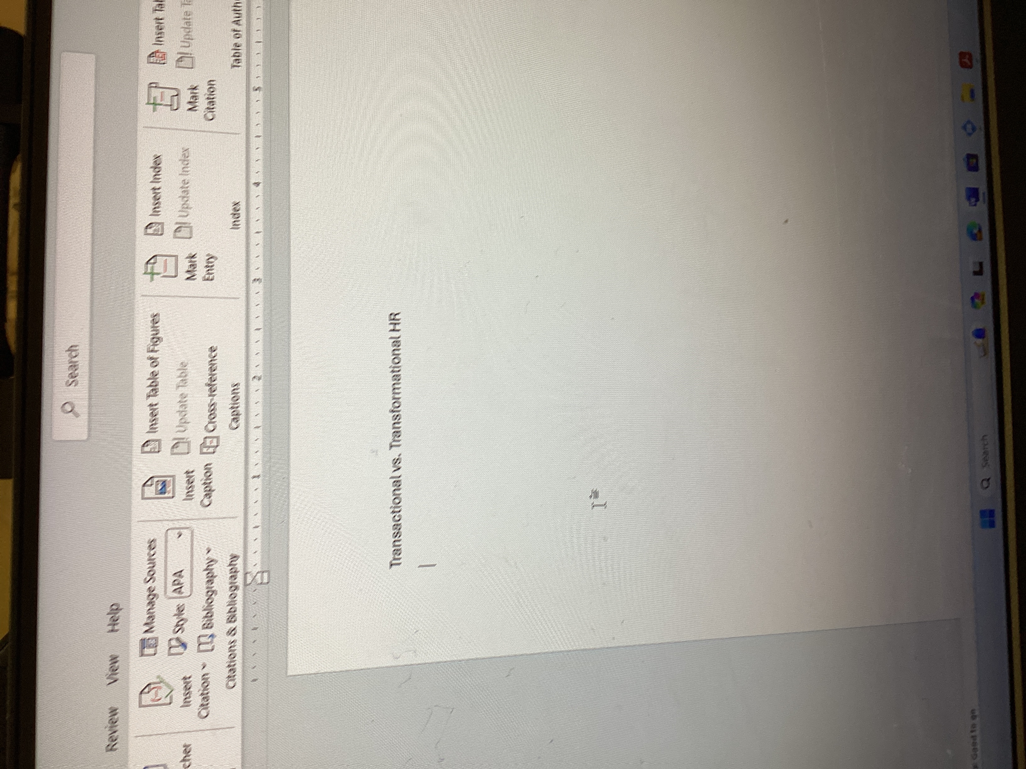  Transactional vs. Transformational HR 