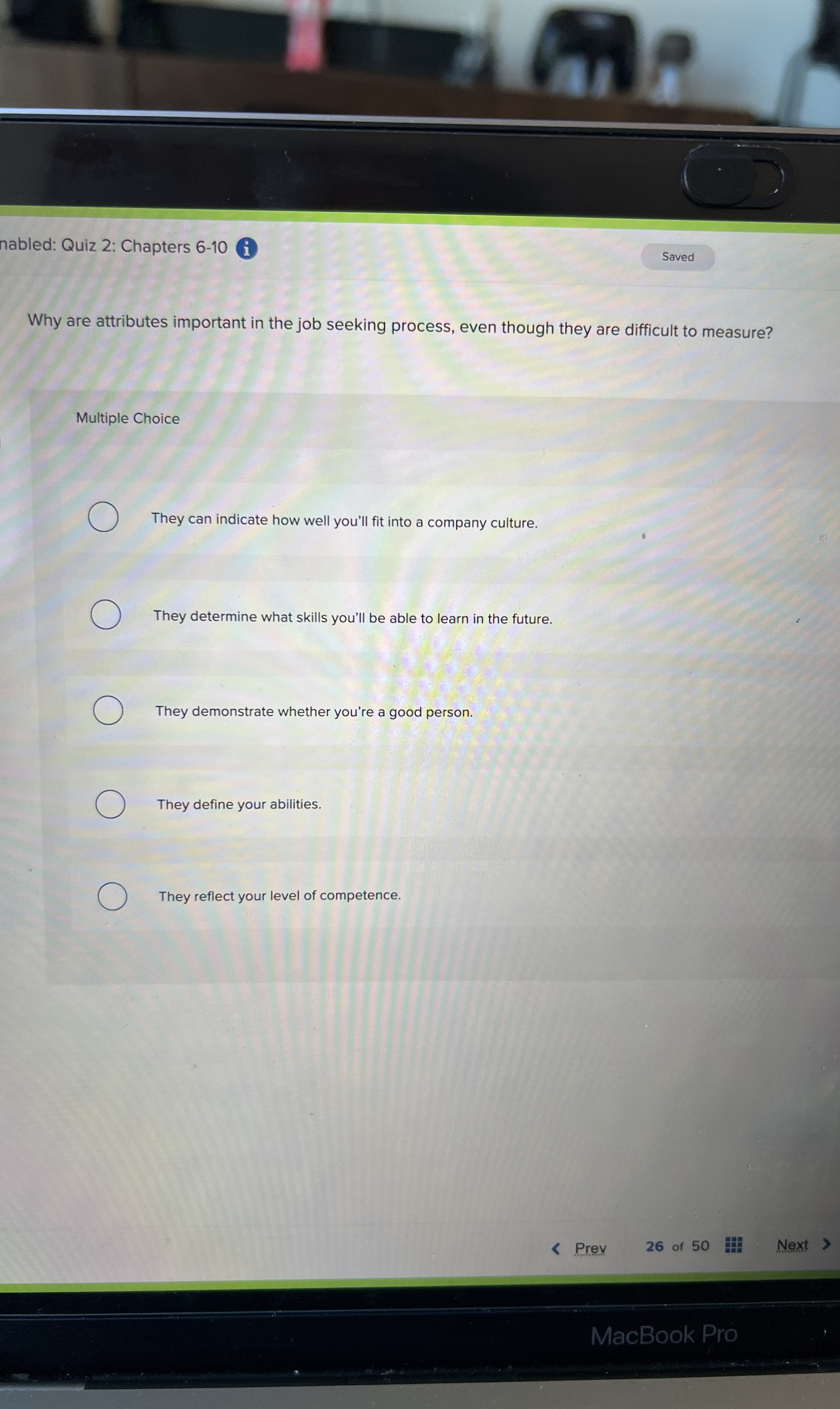  Why are attributes important in the job seeking process, even though
