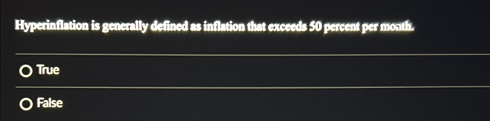  Hyperinilation is generally defined as indation that exceeds 50 percent per