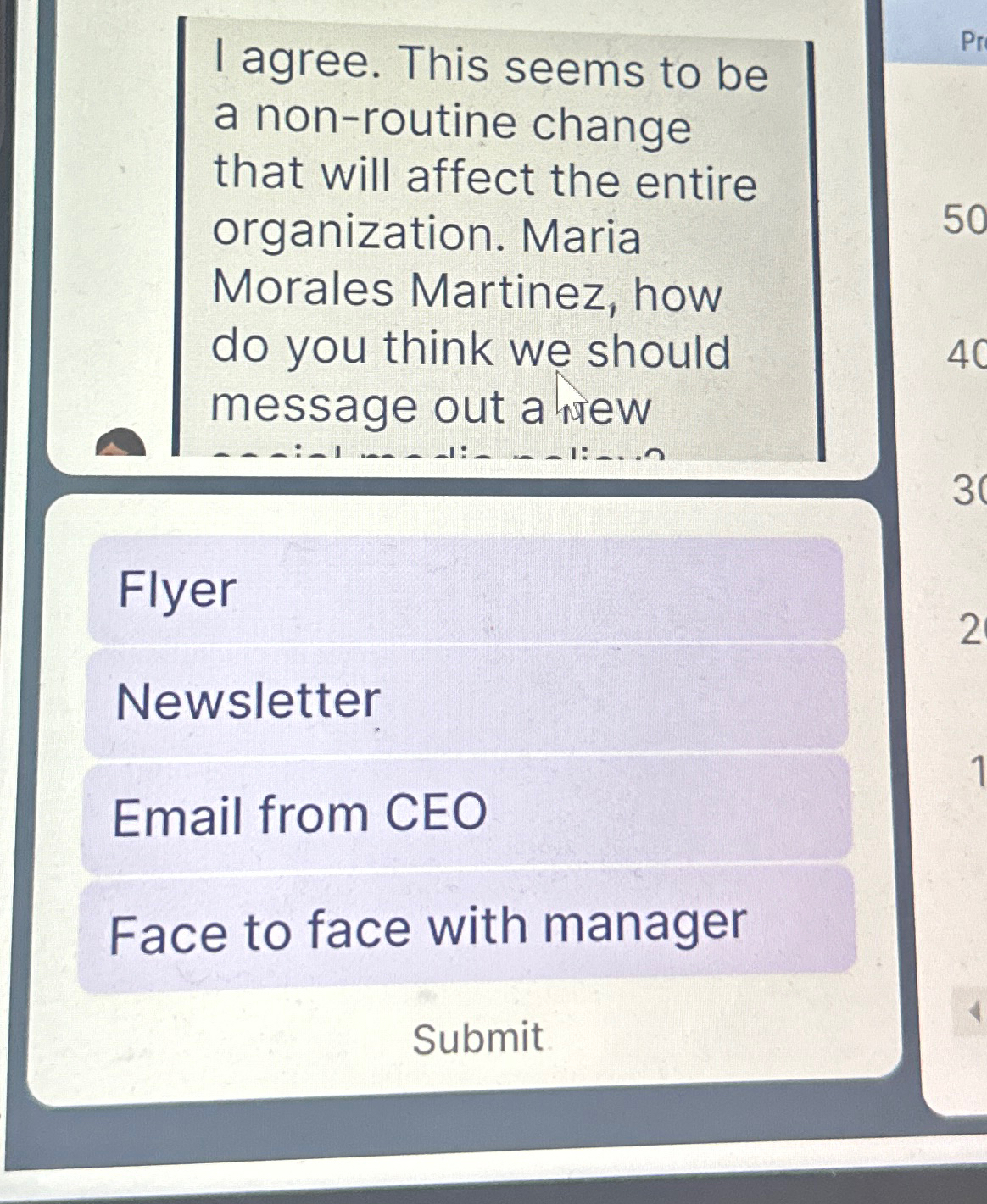  I agree. This seems to be a non-routine change that will