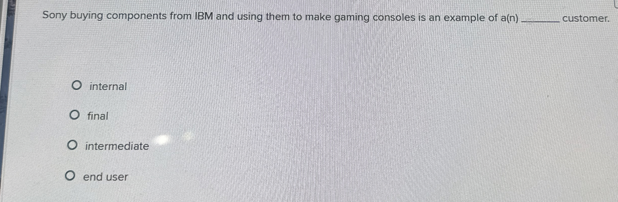  Sony buying components from IBM and using them to make gaming