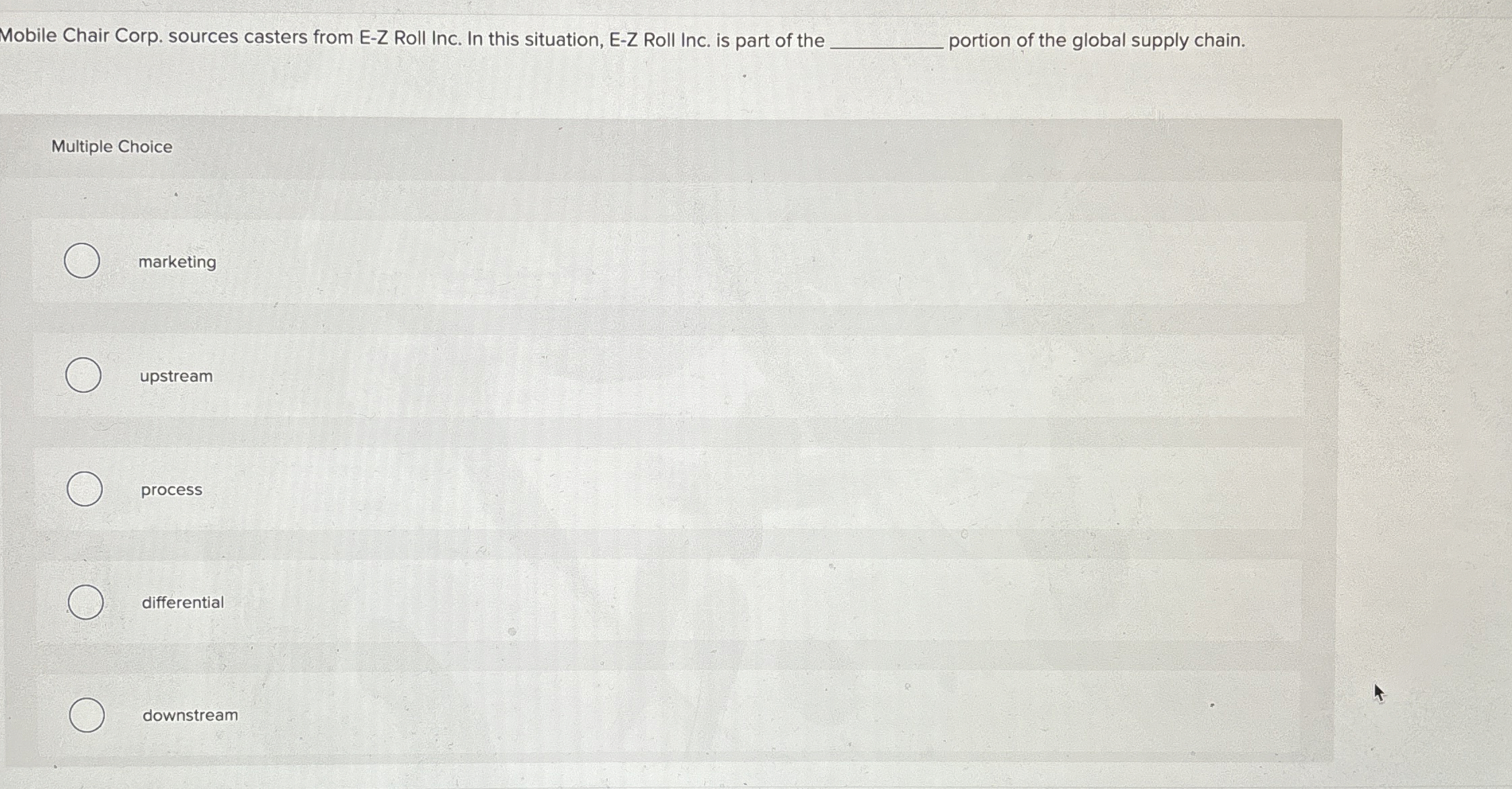  Mobile Chair Corp. sources casters from E-Z Roll Inc. In this
