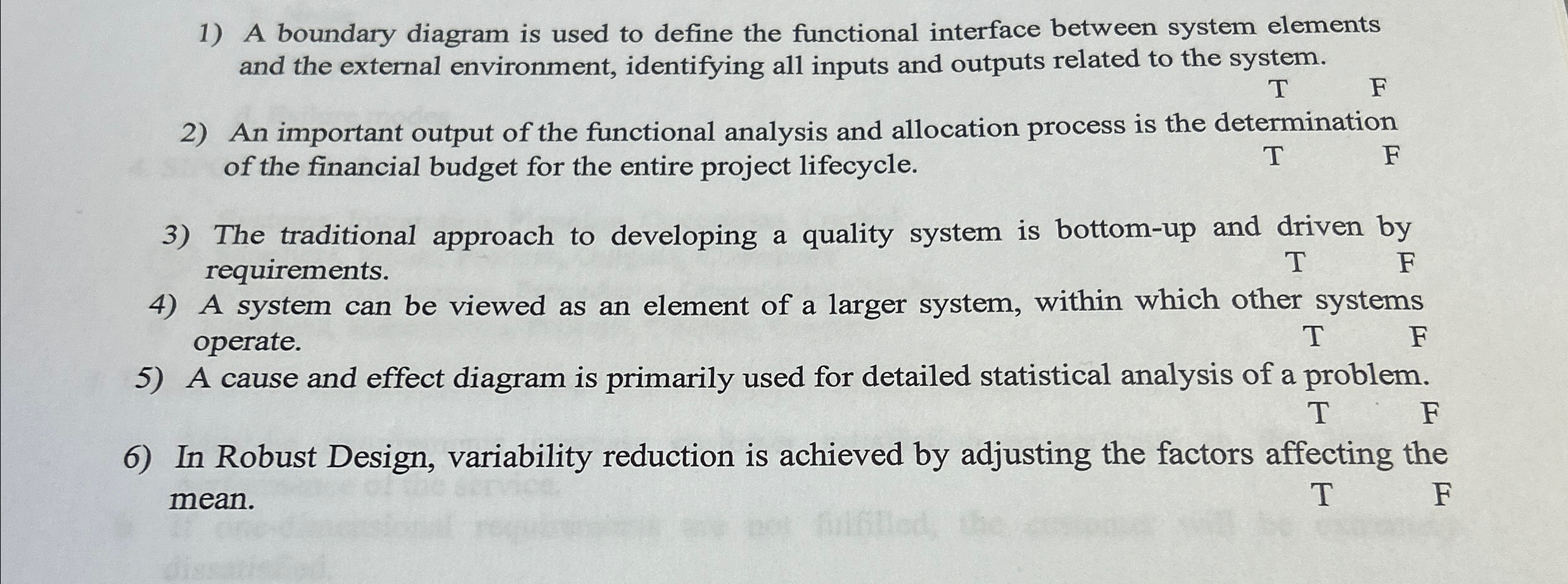  A boundary diagram is used to define the functional interface between