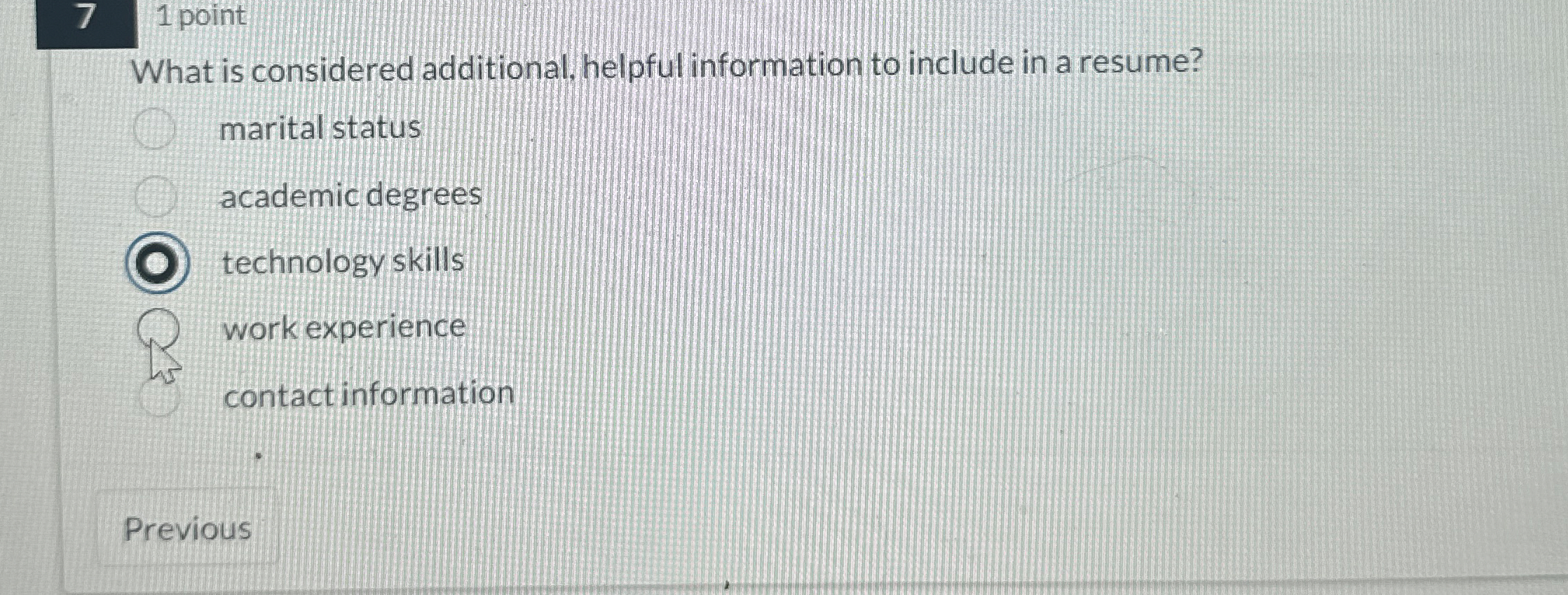  71 point What is considered additional, helpful information to include in