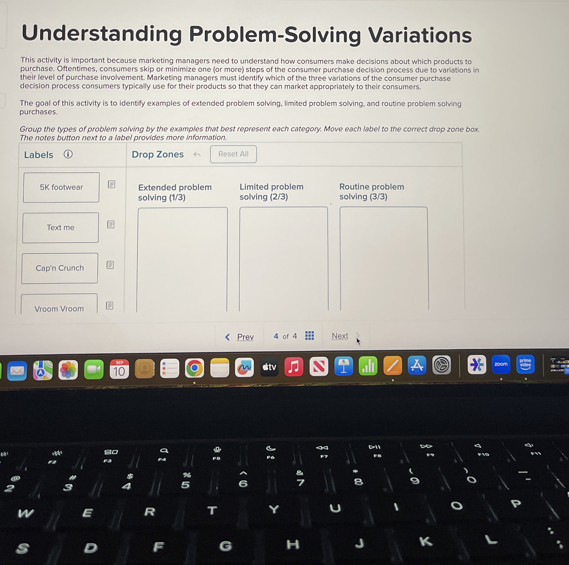  Steps for Understanding Problem-Solving Variations This activity is important because marketing