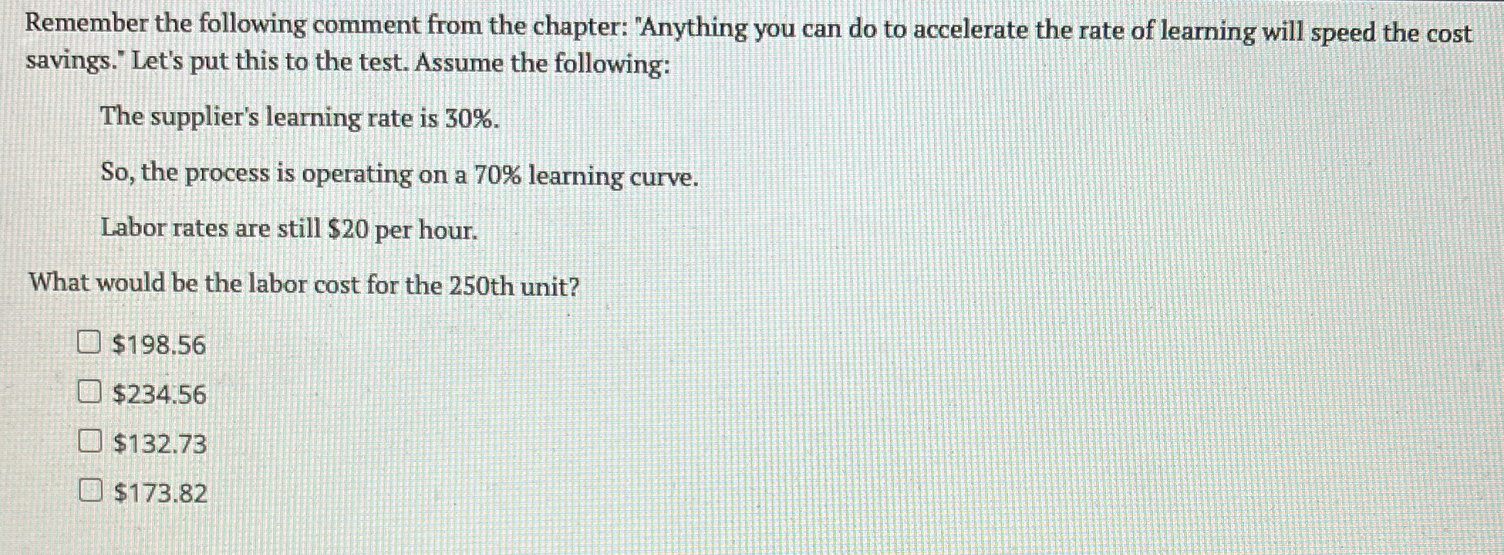  Remember the following comment from the chapter: "Anything you can do