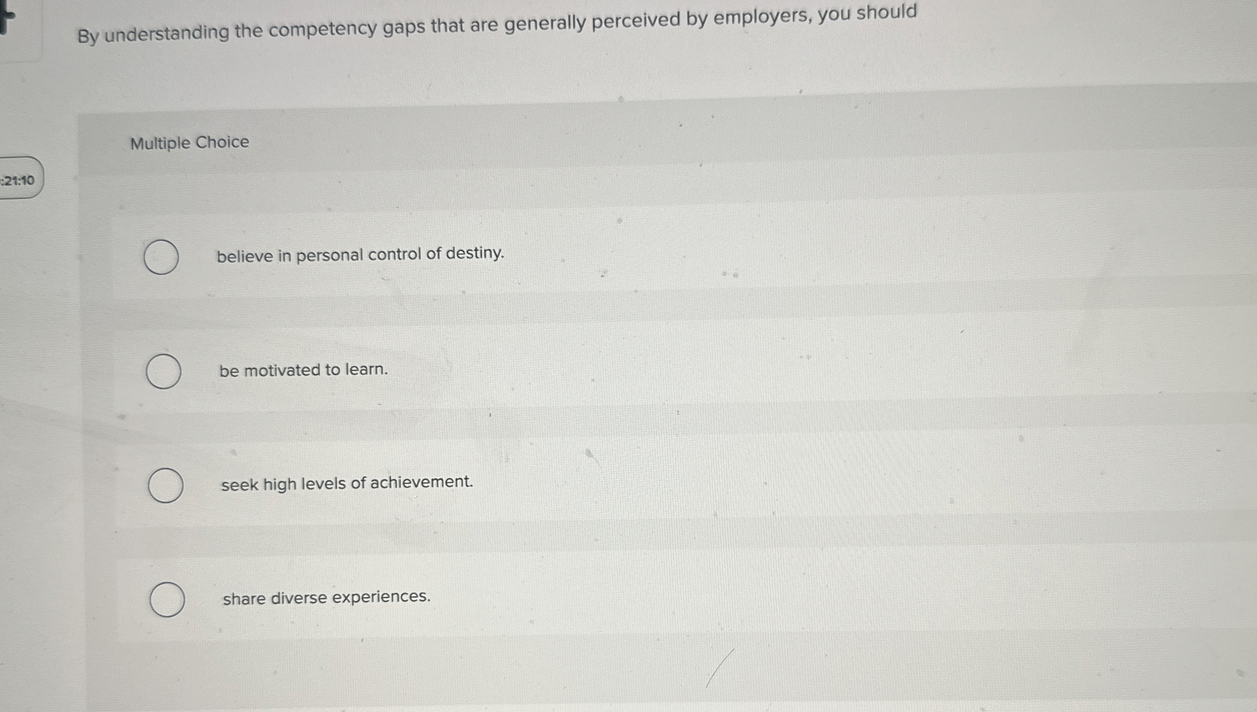  By understanding the competency gaps that are generally perceived by employers,