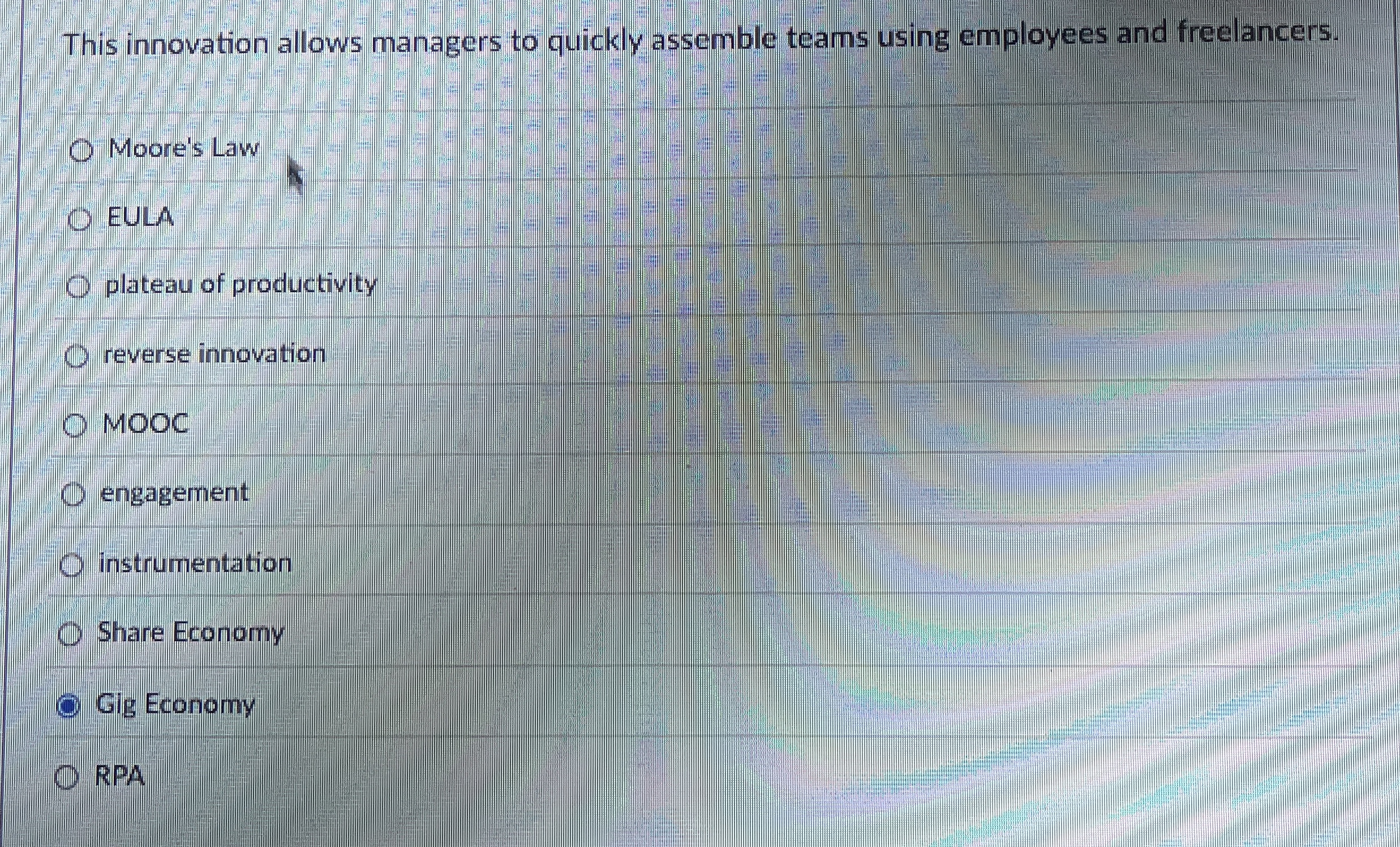  This innovation allows managers to quickly assemble teams using employees and