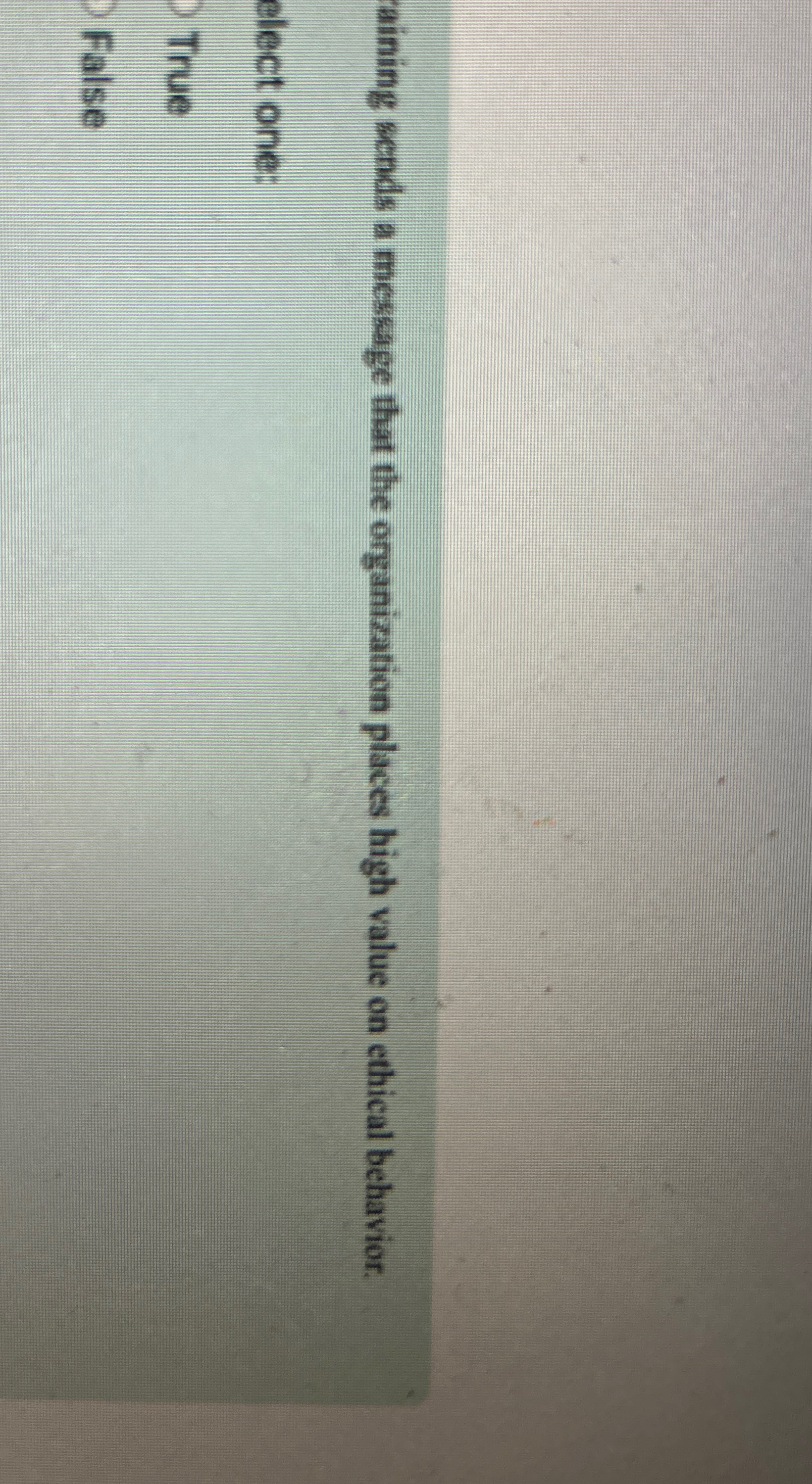  aining sends a message that the organization places high value on