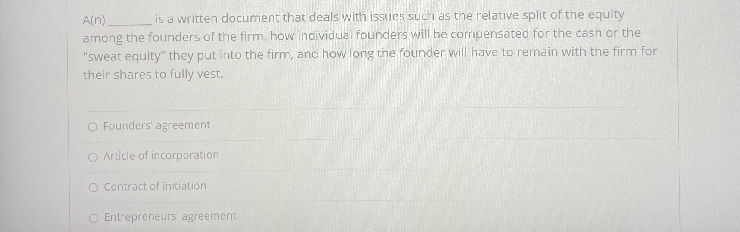  t A(n) is a written document that deals with issues such