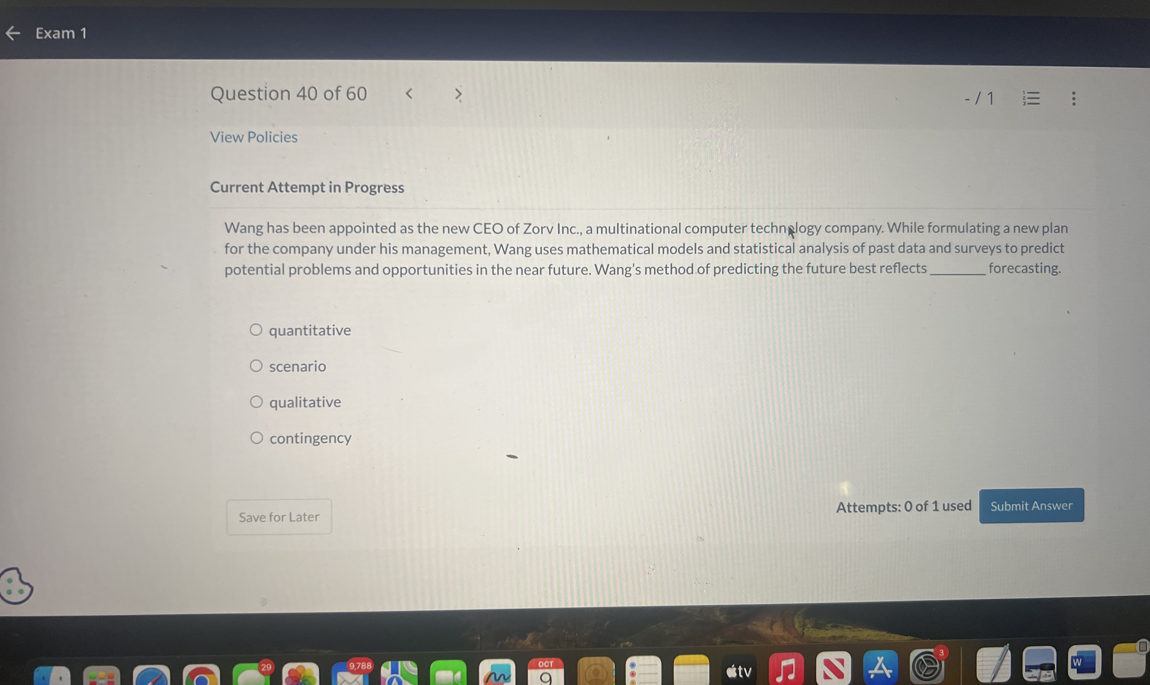  Current Attempt in Progress Wang has been appointed as the new