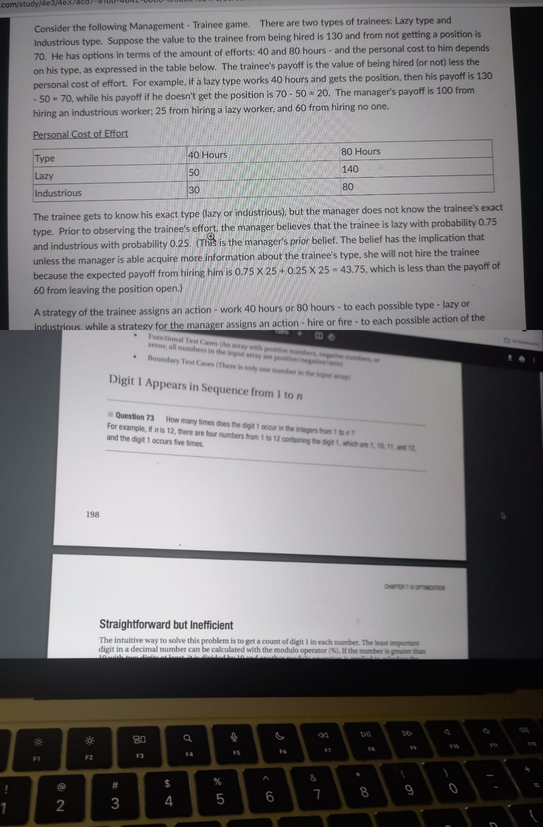  Computer science question urgent solve ASAP Consider the following Management -