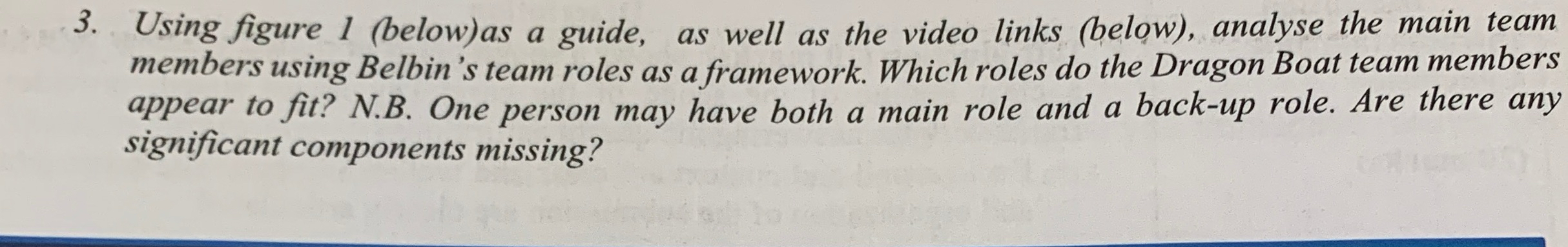  Using figure 1(below)as a guide, as well as the video links