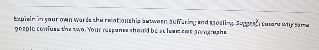  What does this mean Explain in your oven words the relationship