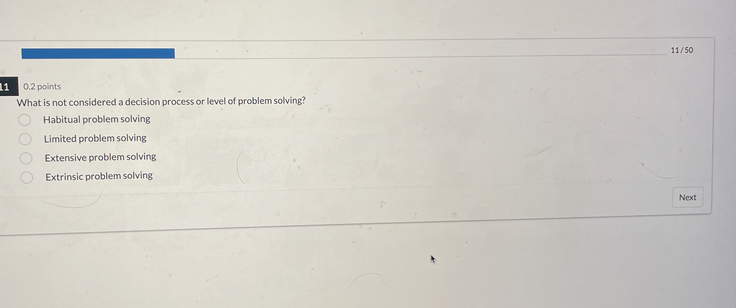  110.2 points What is not considered a decision process or level