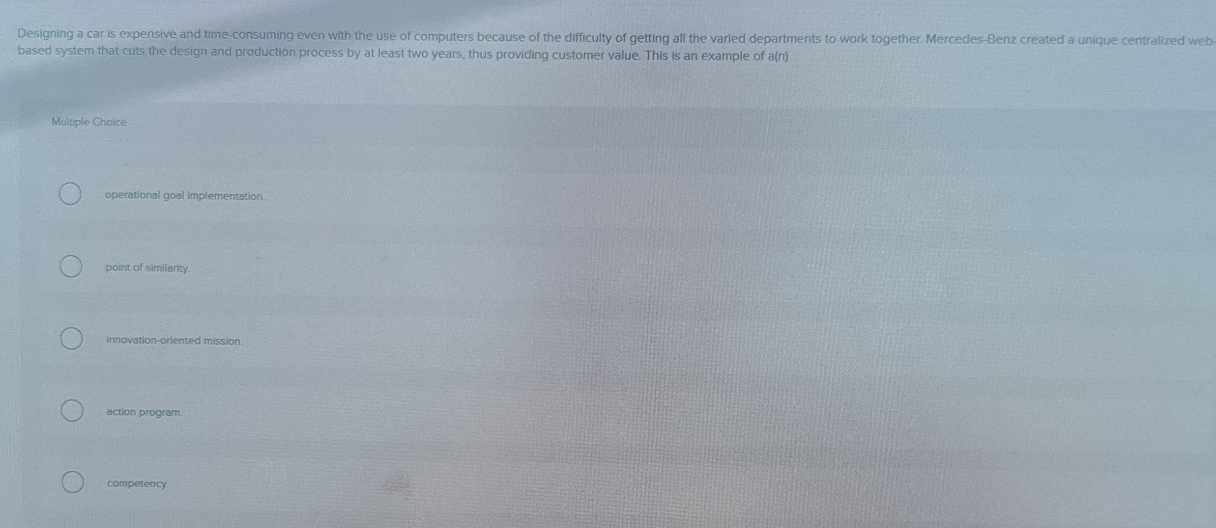 Designing a car is expensive and time-consuming even with the use