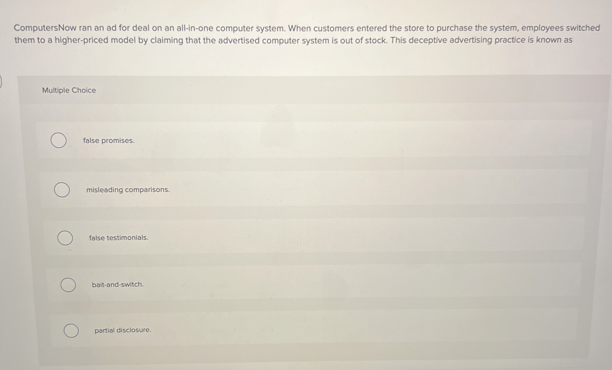  ComputersNow ran an ad for deal on an all-in-one computer system.