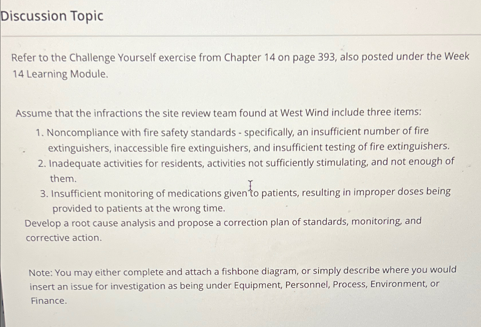  Discussion Topic Refer to the Challenge Yourself exercise from Chapter 14