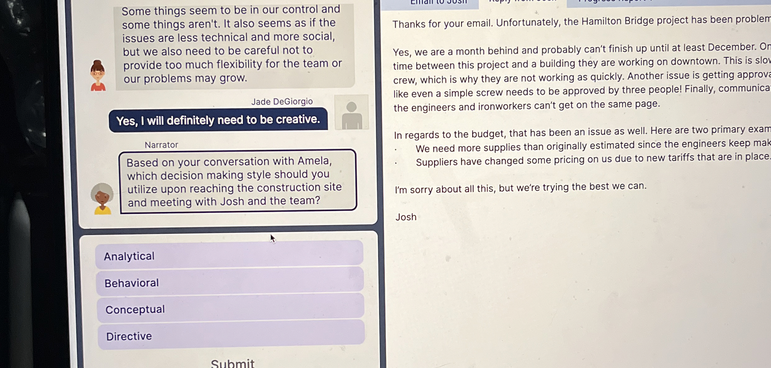  Some things seem to be in our control and some things