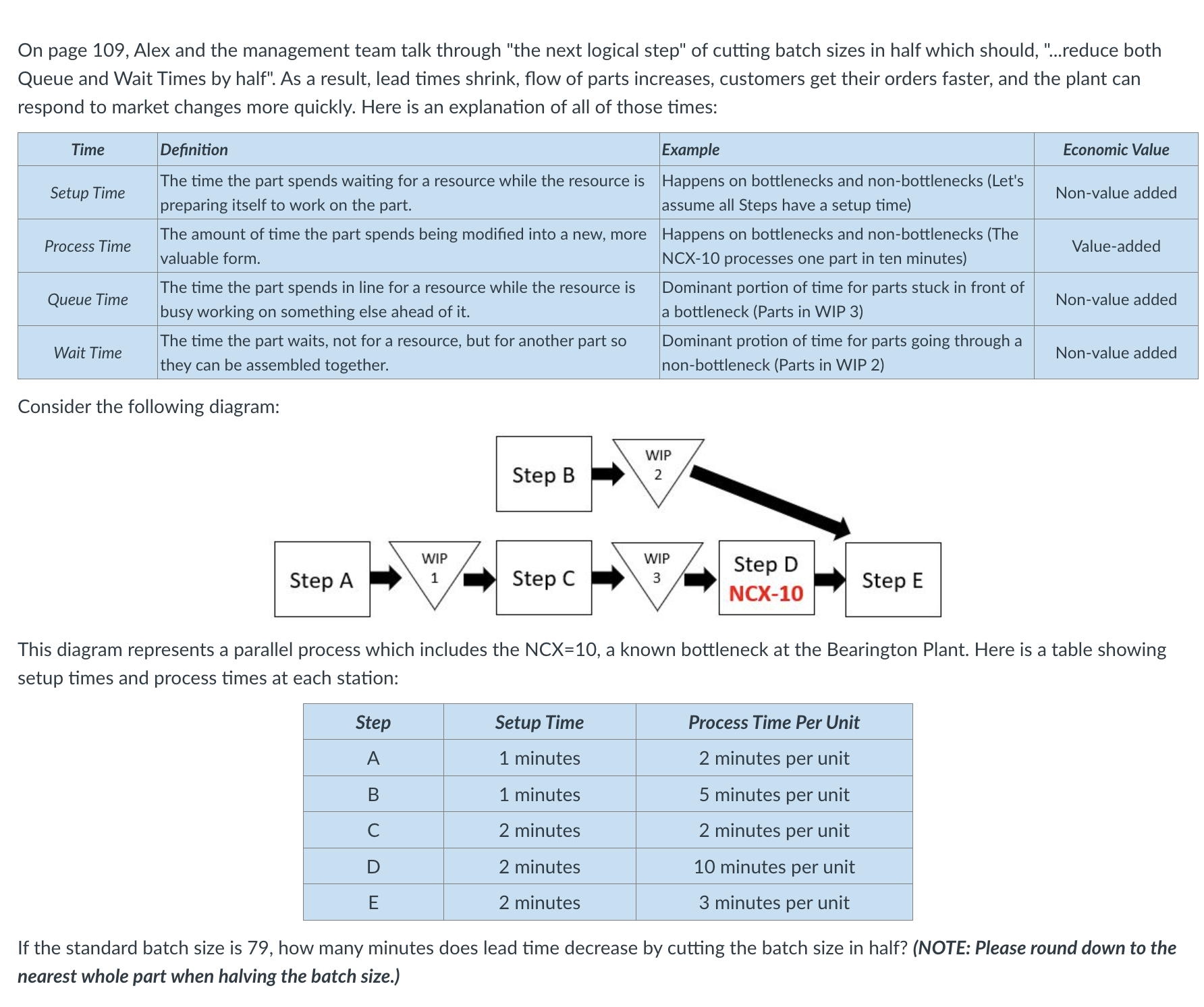  Consider the following diagram: This diagram represents a parallel process which