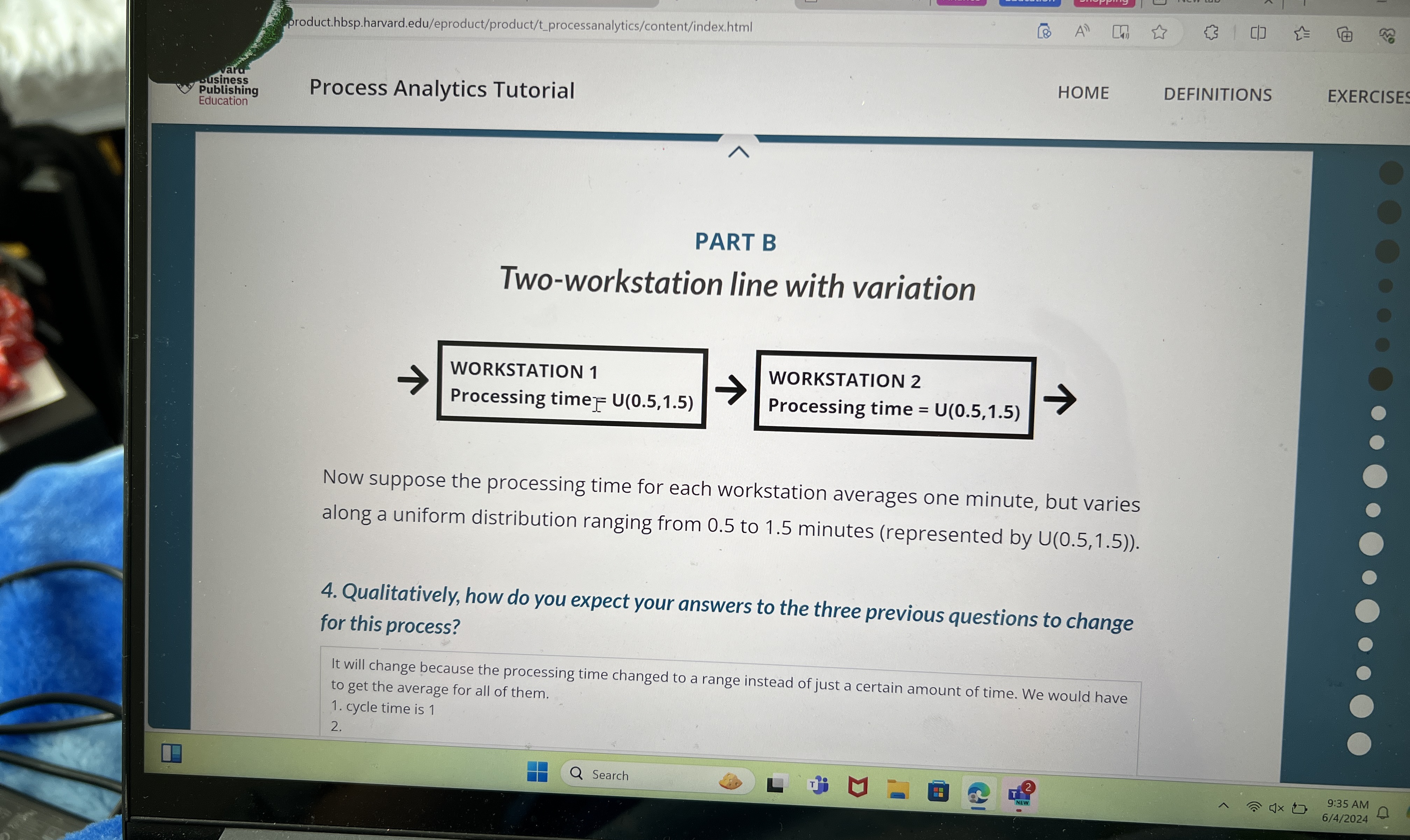  product.hbsp.harvard.edu/eproduct/product/t_processanalytics/content/index.html ata usiness Publishing Education Process Analytics Tutorial HOME DEFINITIONS EXERCISE