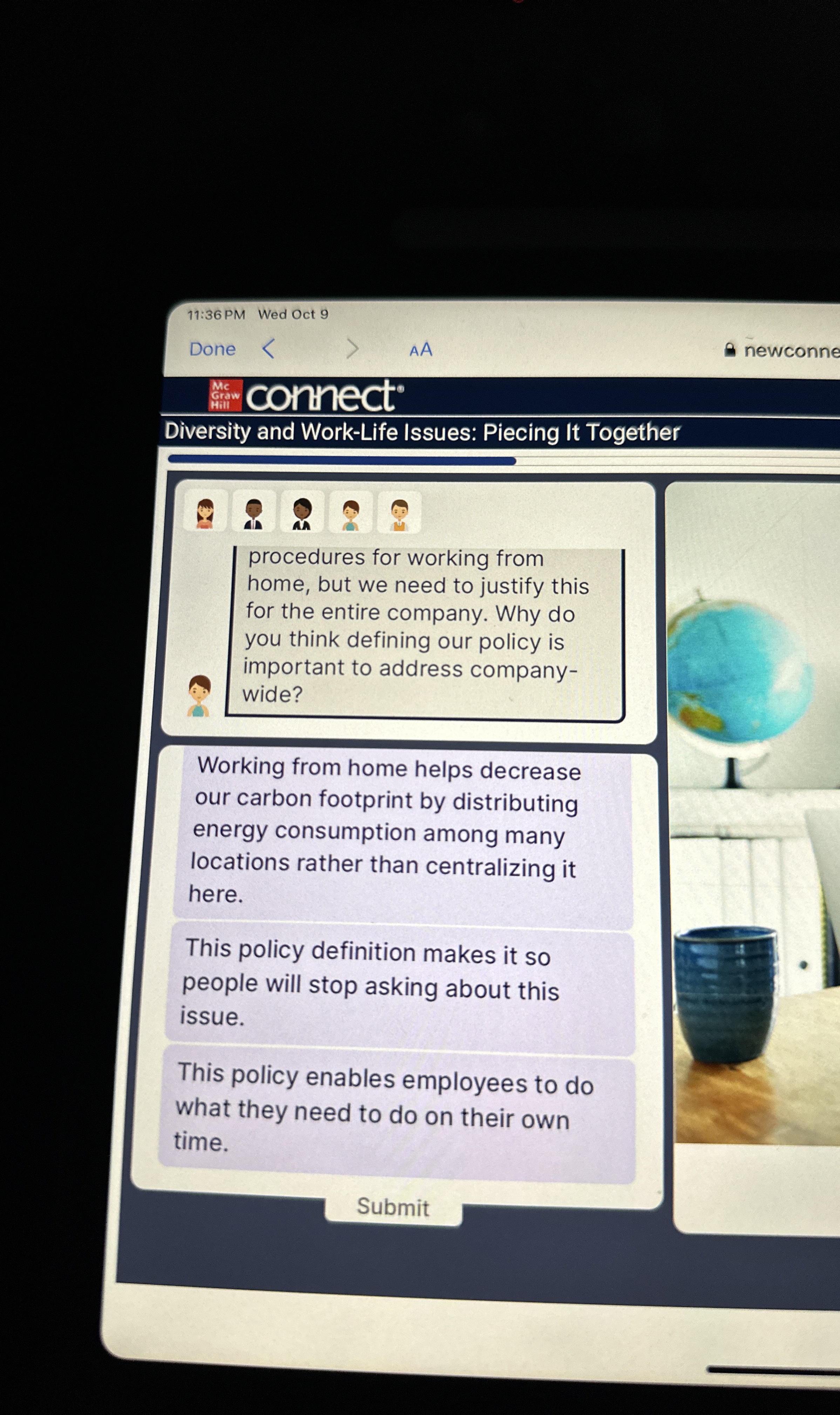  11:36 PM Wed Oct 9 Done AA newconne Diversity and Work-Life