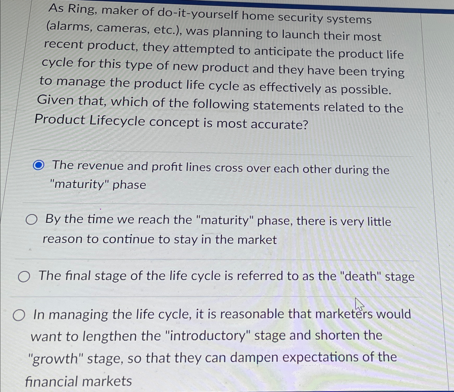  As Ring, maker of do-it-yourself home security systems (alarms, cameras, etc.),
