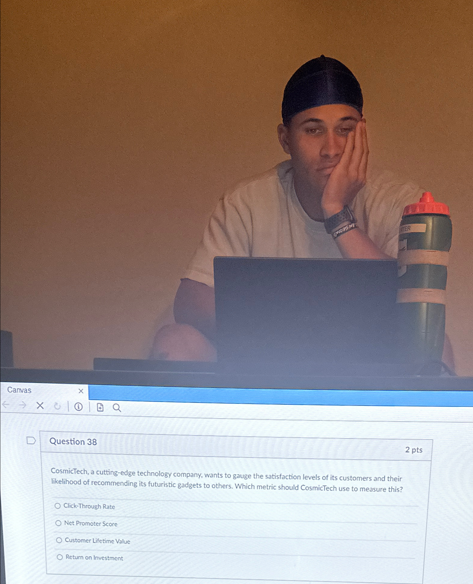  Canvas Question 38 2pts CosmicTech, a cutting-edge technology company, wants to