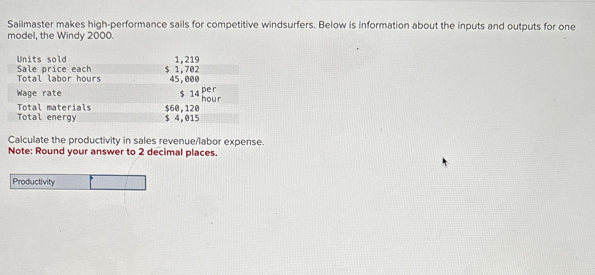  Sailmaster makes high-performance sails for competitive windsurfers. Below is information about
