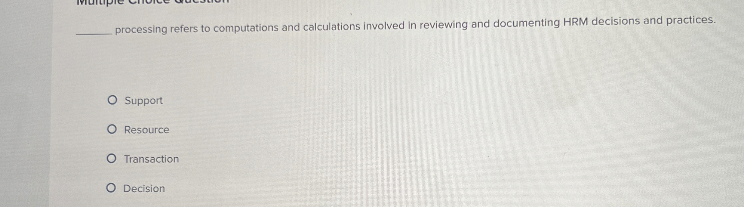  processing refers to computations and calculations involved in reviewing and documenting