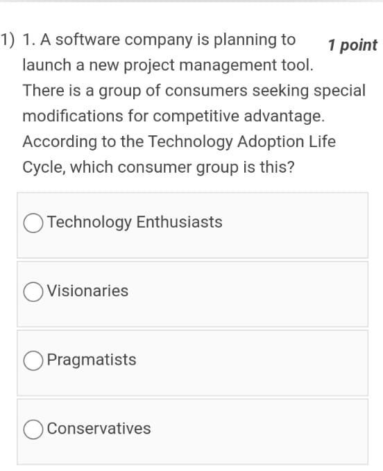  A software company is planning to launch a new project management