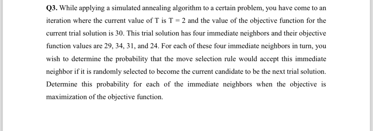  #####PLEASE WRITE ON PAPER BY HAND ####### Q3. While applying a