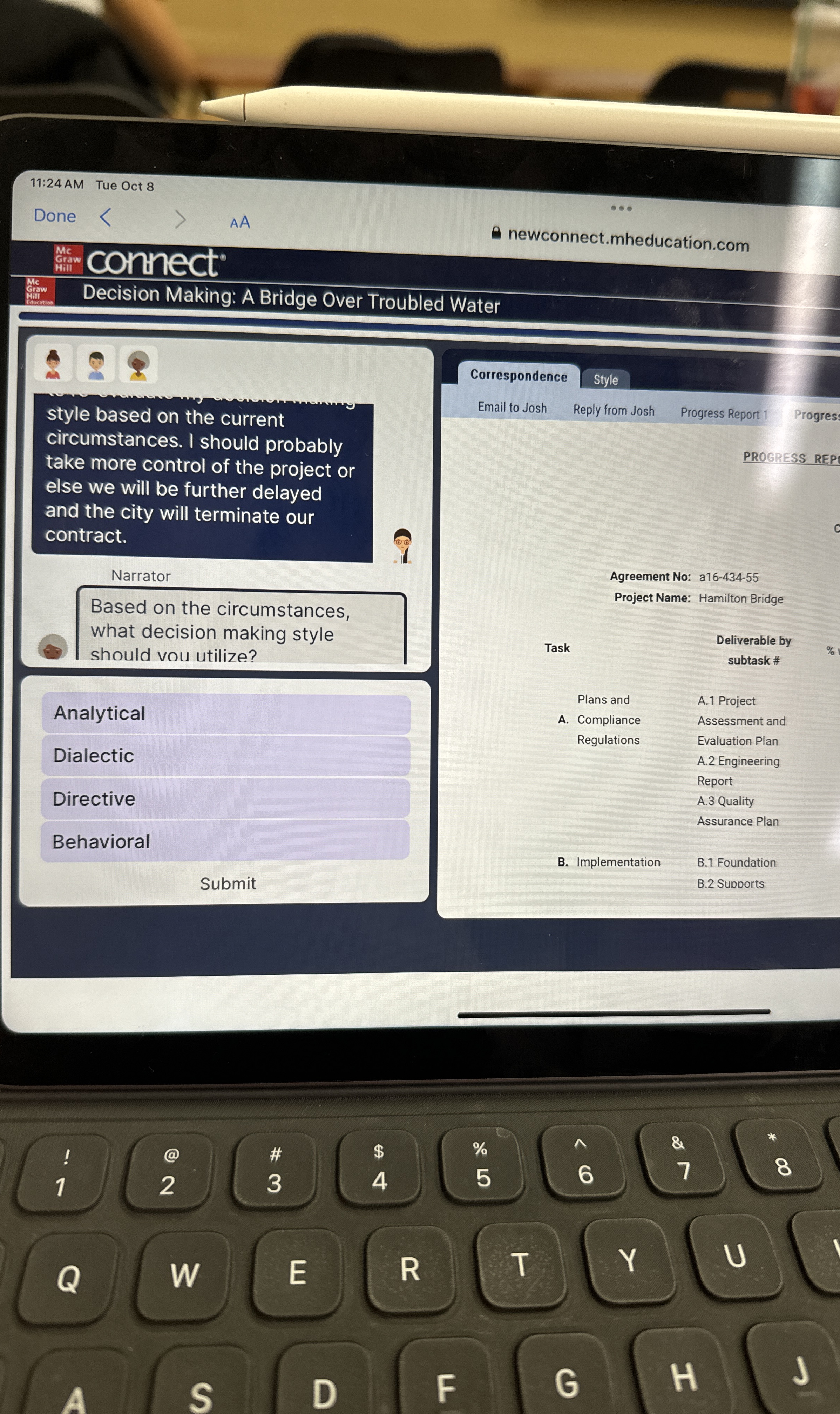  style based on the current circumstances. I should probably take more