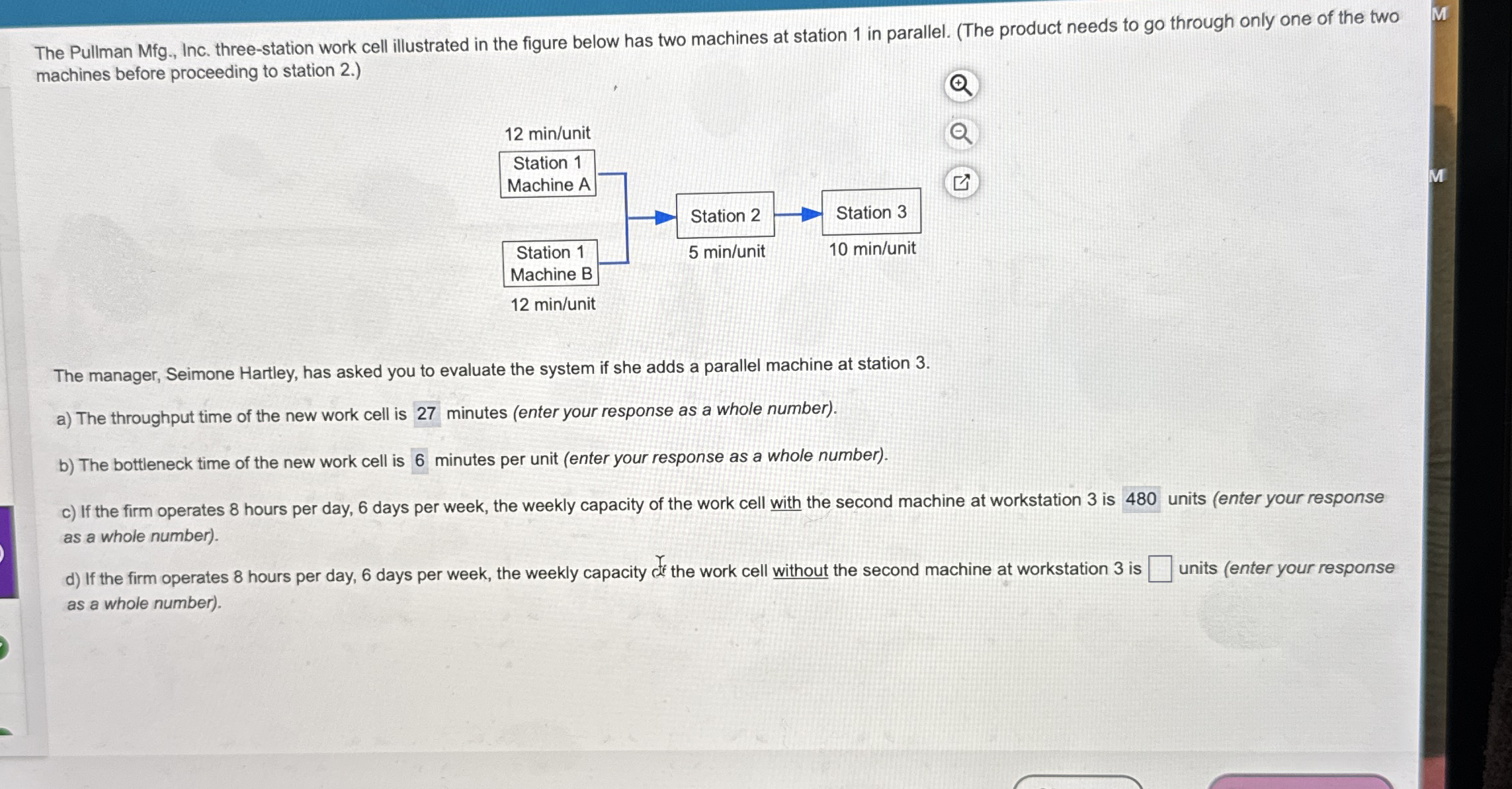  The Pullman Mfg., Inc. three-station work cell illustrated in the figure