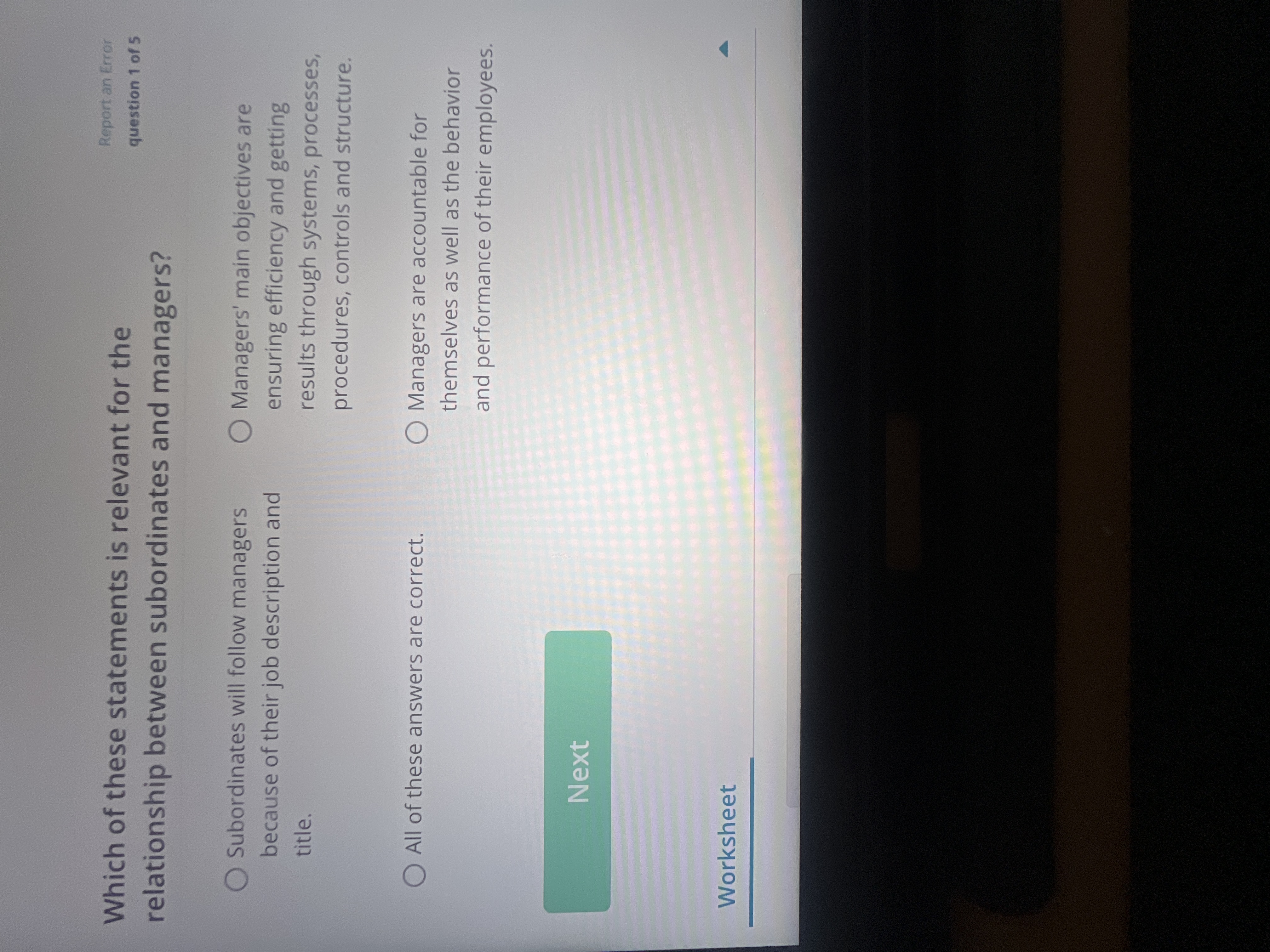  relationship between subordinates and managers? Subordinates will follow managers because of