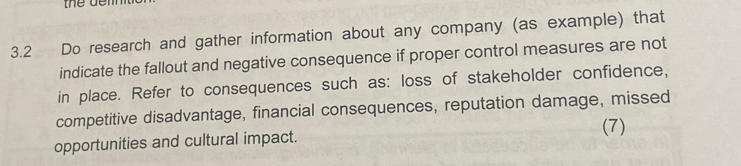  3.2 Do research and gather information about any company (as example)