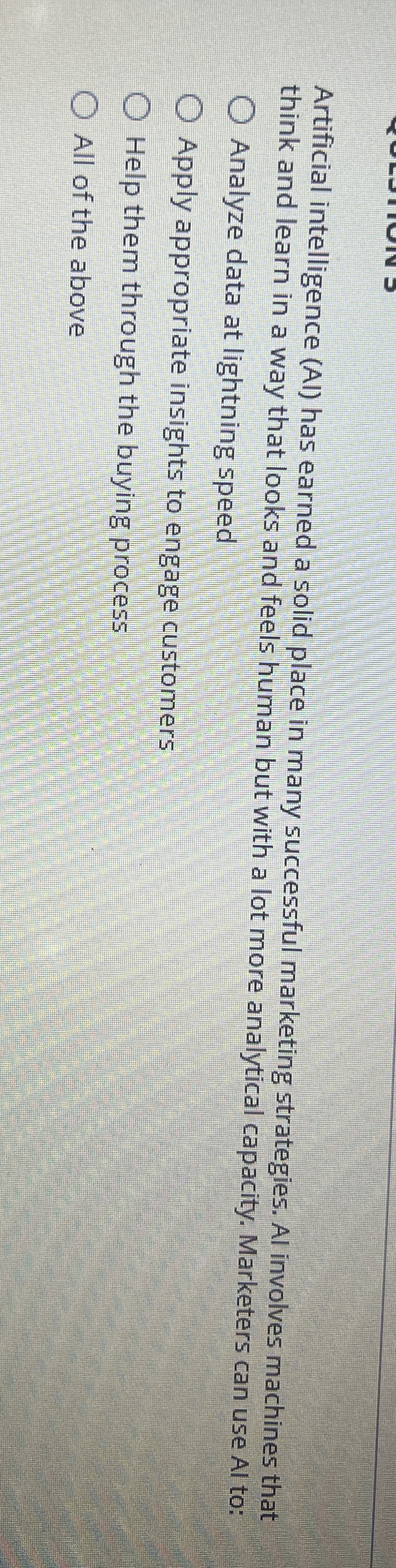  Artificial intelligence (AI) has earned a solid place in many successful