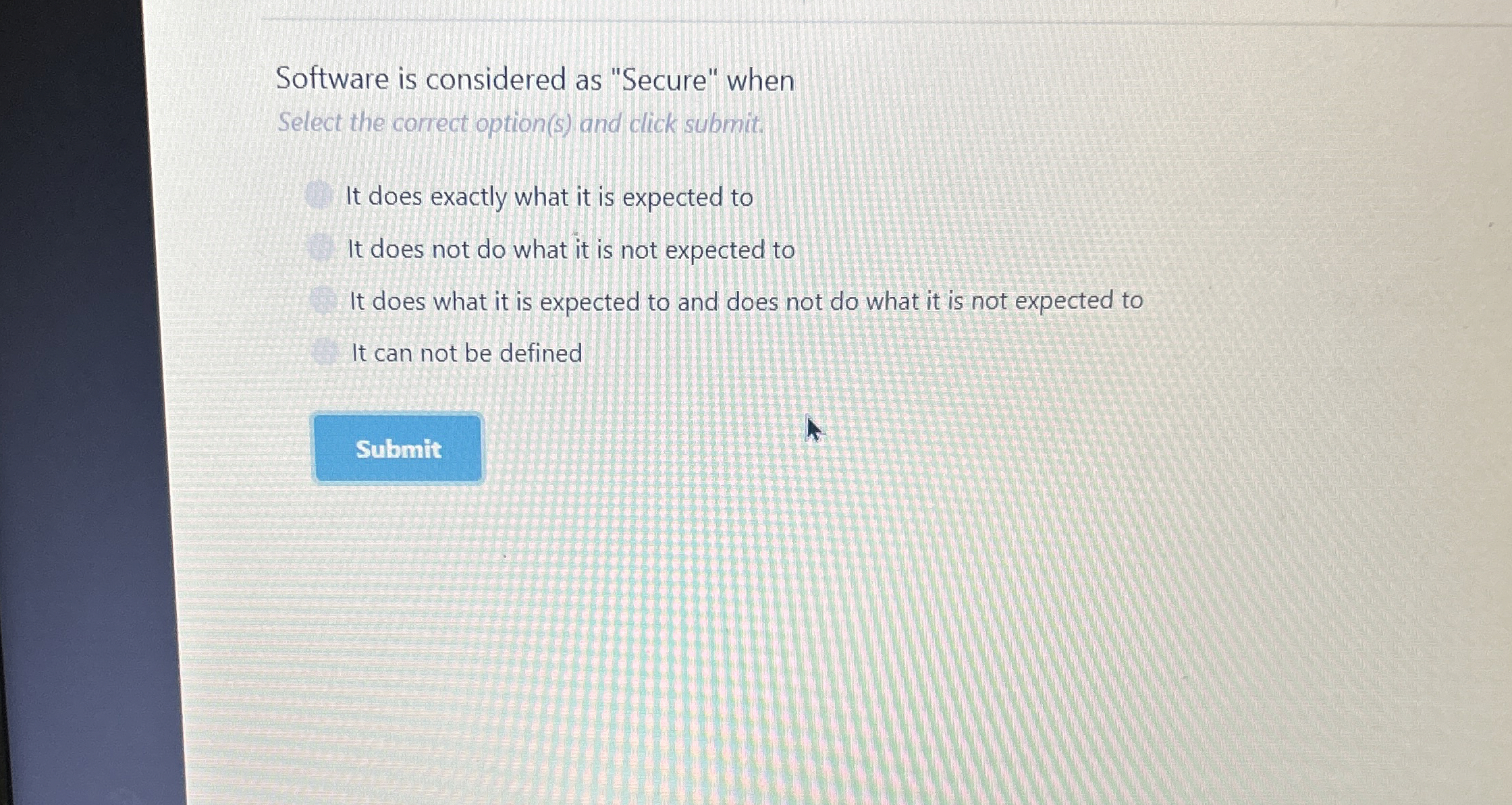  State True or False: Customers evaluate the vendor capability to deliver