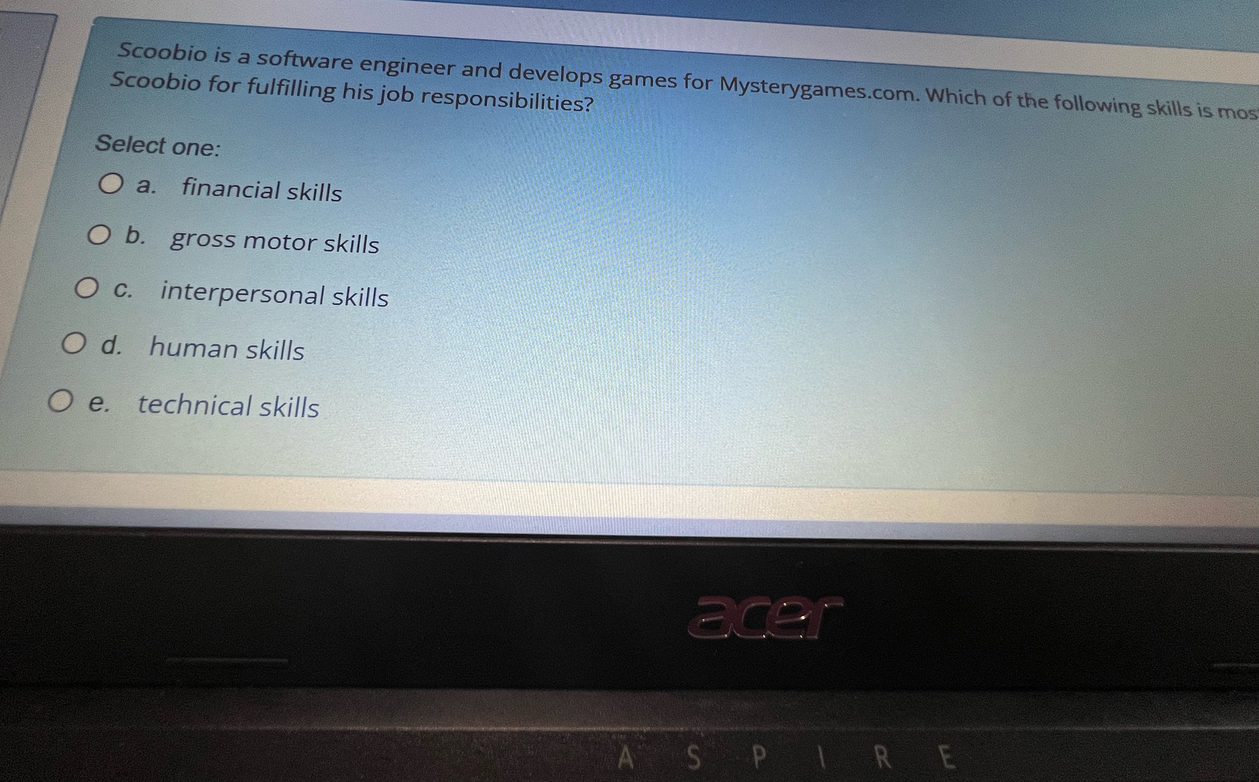  Scoobio is a software engineer and develops games for Mysterygames.com. Which