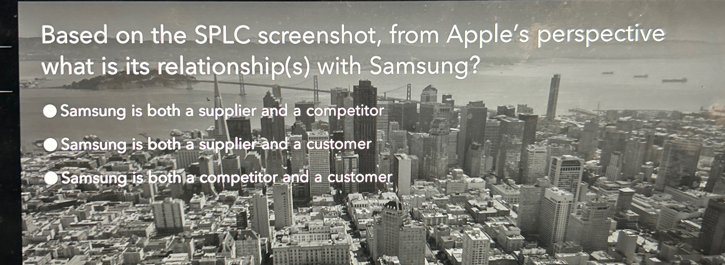  Based on the SPLC screenshot, from Apple's perspective what is its