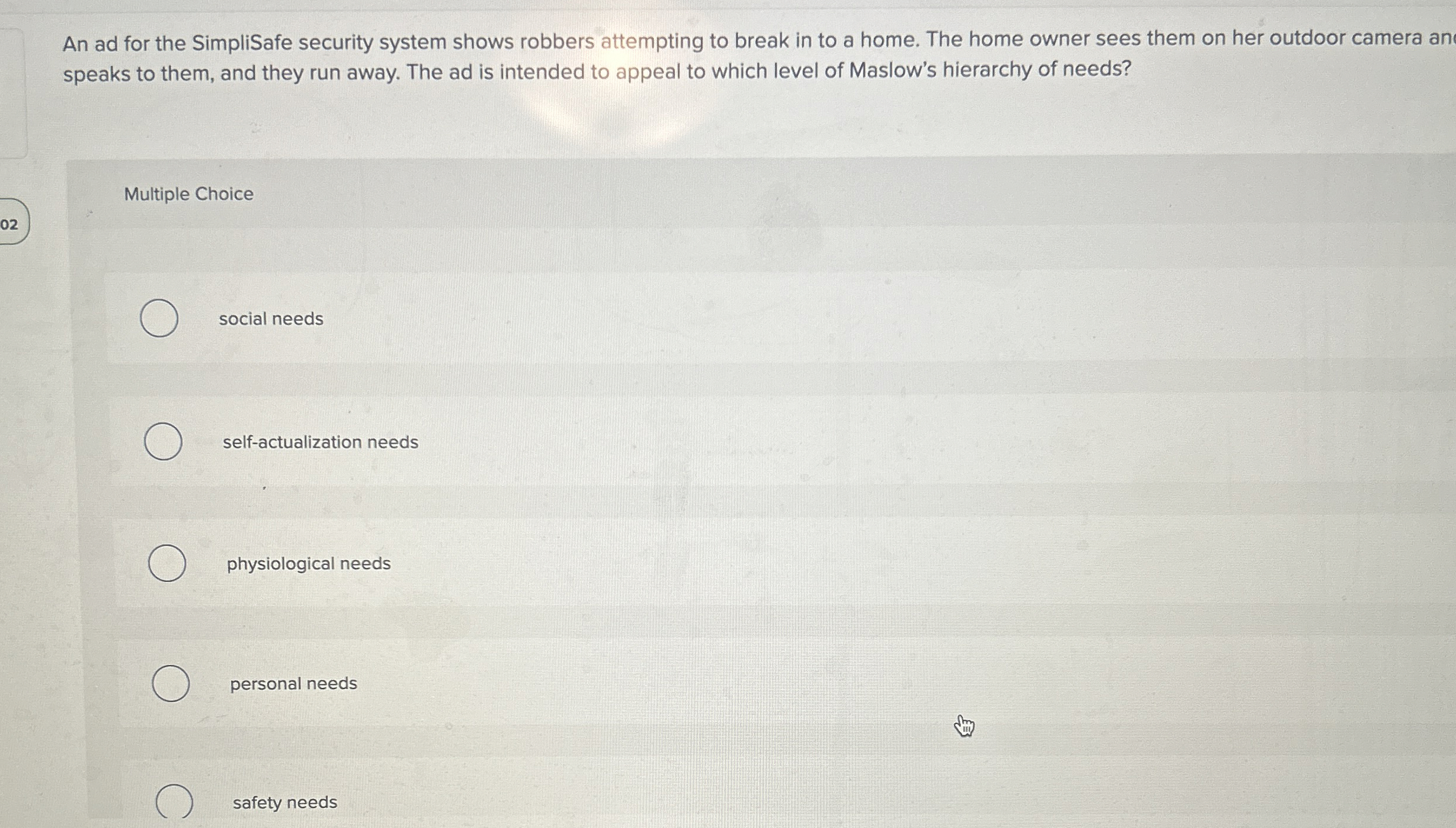  An ad for the SimpliSafe security system shows robbers attempting to