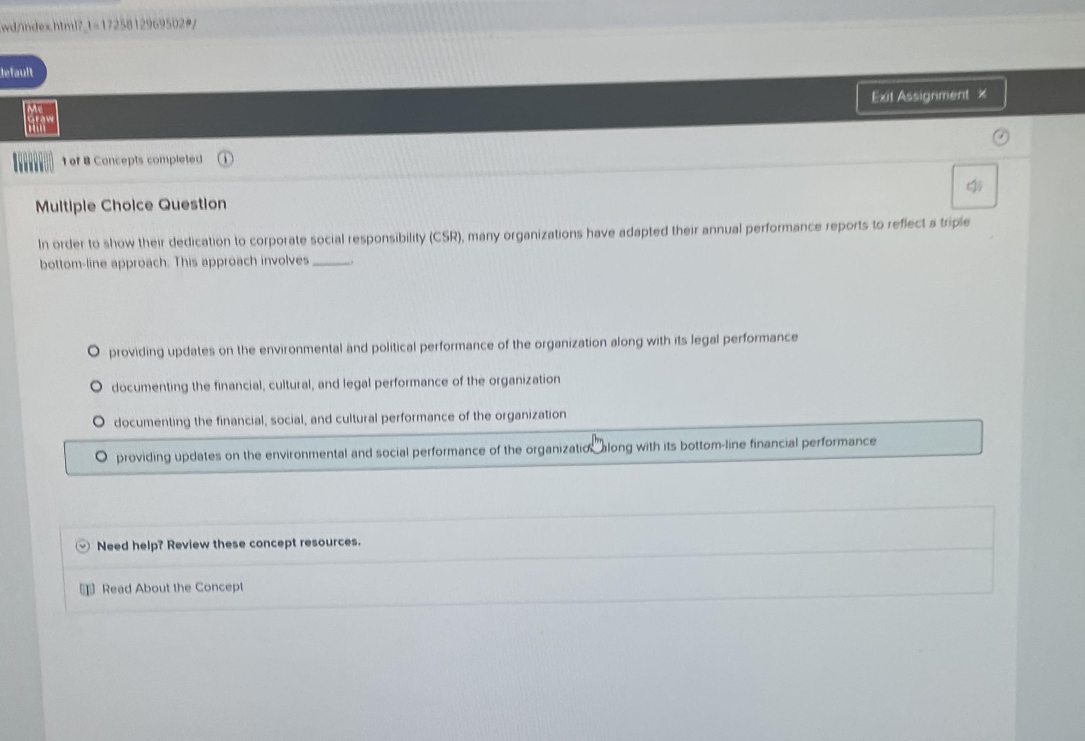  itd/minderthm?1225012969502%/ tolail MII Stow (1in! iof a concepts completed Multiple Cholce