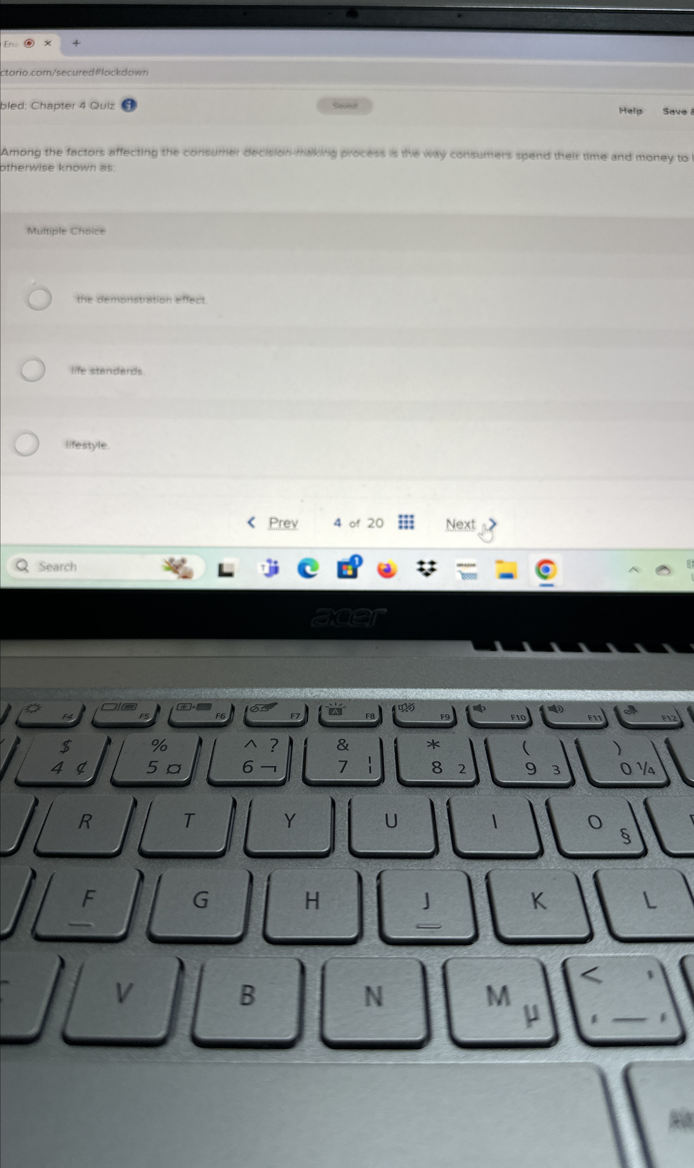  Multiple Choice Among the factors affecting the consumer decisionmaking process is