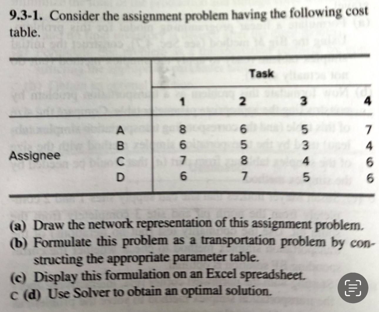  Help me with my operations research homework, please this is important